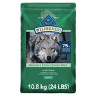 Blue Buffalo, Wilderness with More Meat & Wholesome Grains Adult Dog - Duck - Dry Dog Food image number null