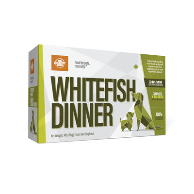 Big Country Raw, Whitefish Dinner - 4lb