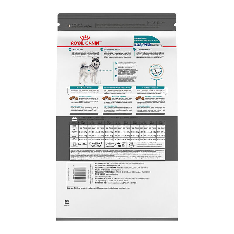 Royal Canin, Size Health Nutrition Large Joint & Coat Care - Dry Dog Food image number null