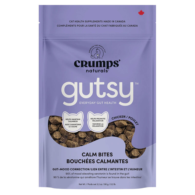 Crumps' Naturals, Gutsy Cat - Calm Bites image number null