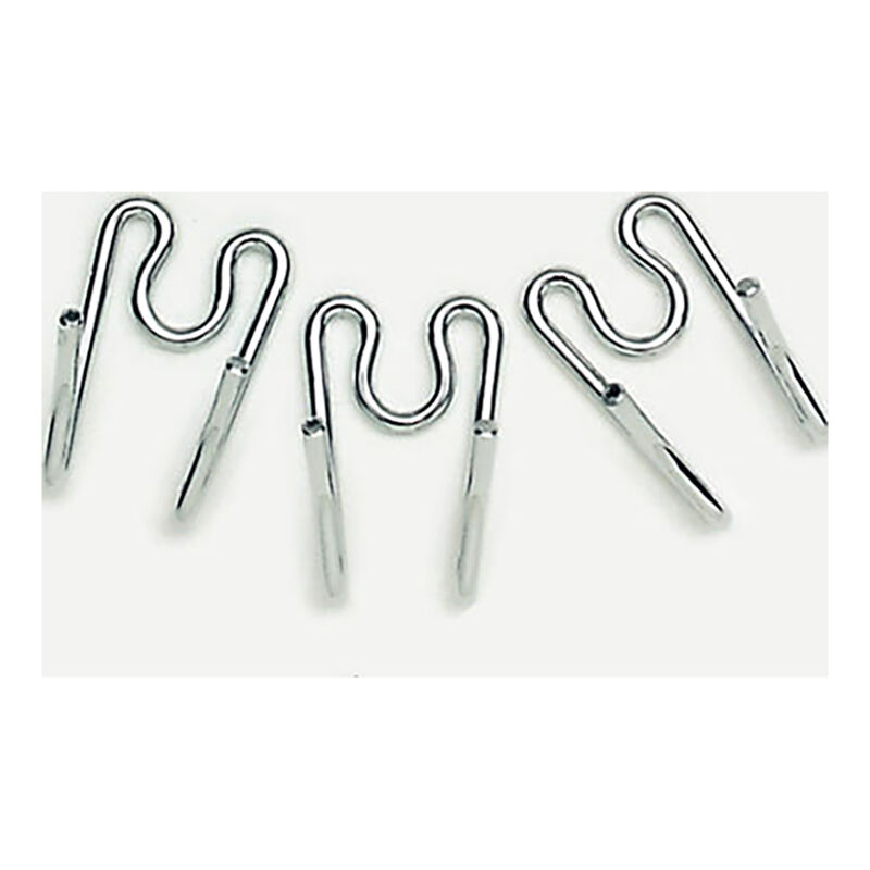 Extra Links for Dog Prong Training Collars, Chrome, 4.0 mm (X-Heavy) &ndash; 2&rdquo; L x 1.25&rdquo; W image number null