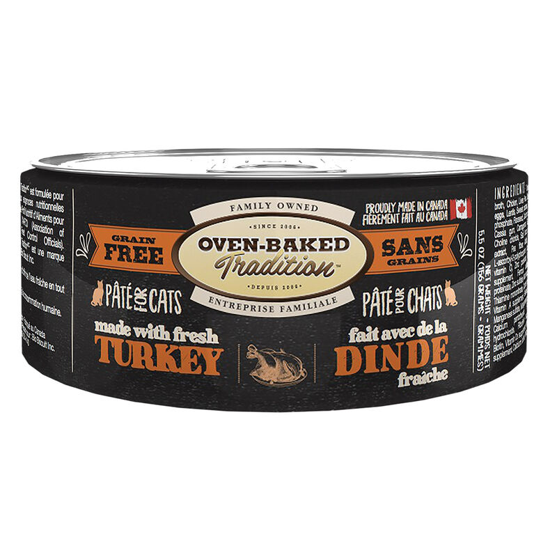 Oven Baked, Pate Turkey - Wet Cat Food image number null