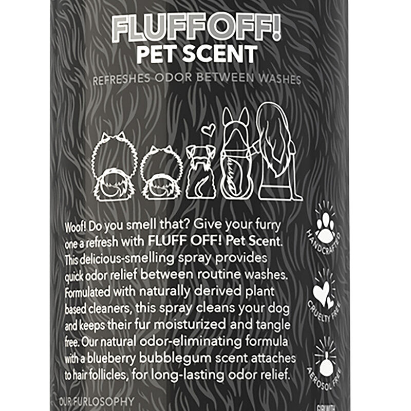FLUFF OFF! Blueberry Bubblegum Pet Scent - 8oz image number null