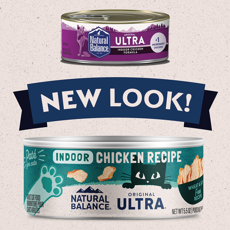 Natural Balance, Cat Can Indoor  - 5.5 oz - Wet Cat Food image number null