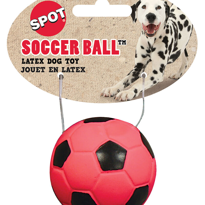 SPOT, Latex Soccer Ball  - 2" - Interactive Dog Toy image number null