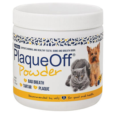 PlaqueOff, Natural Seaweed Powder - 420g - Dog Dental Supplement