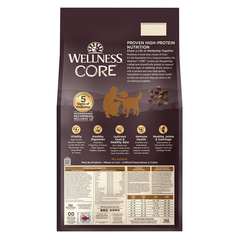 Wellness, Core, Grain Free Wild Game - 9.98 kg - Dry Dog Food image number null
