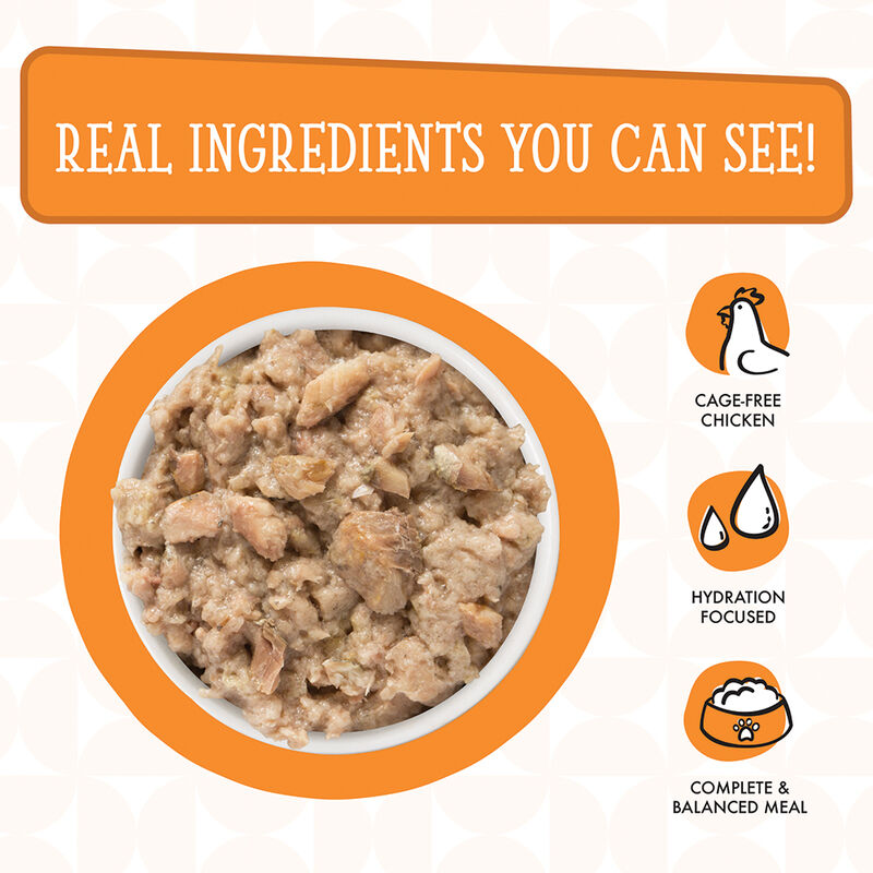 Weruva, Pouch, Adult - Goldie Lox - 80 g - Minced - Wet Dog Food image number null