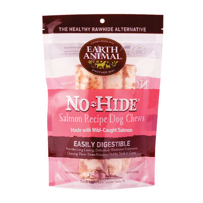Earth Animal, Salmon  No-Hide Chew - 2 pk