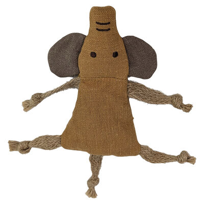 Zoom Toys, Brown Elephant Cat Toy
