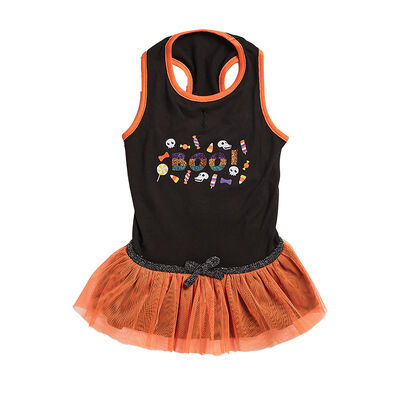 Hotel Doggy, Boo Glitter Dress - Dog Outfits & Costumes