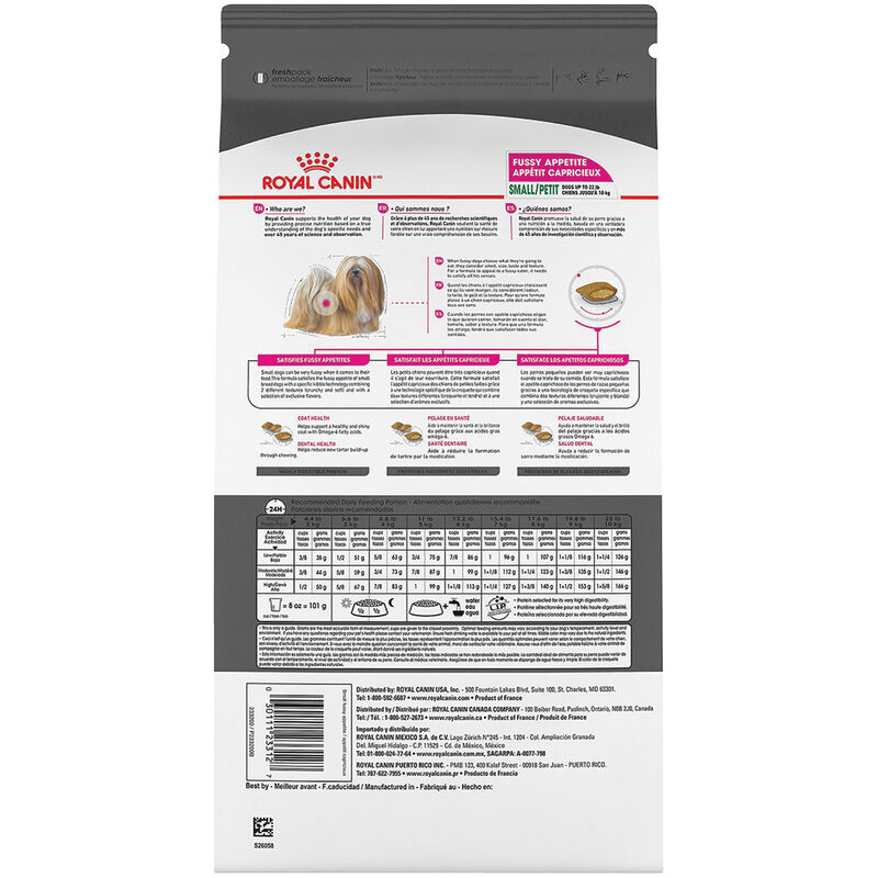 Royal Canin, Canine Care Nutrition Small Breed Fussy Appetite - 1.58 kg - Dry Dog Food image number null
