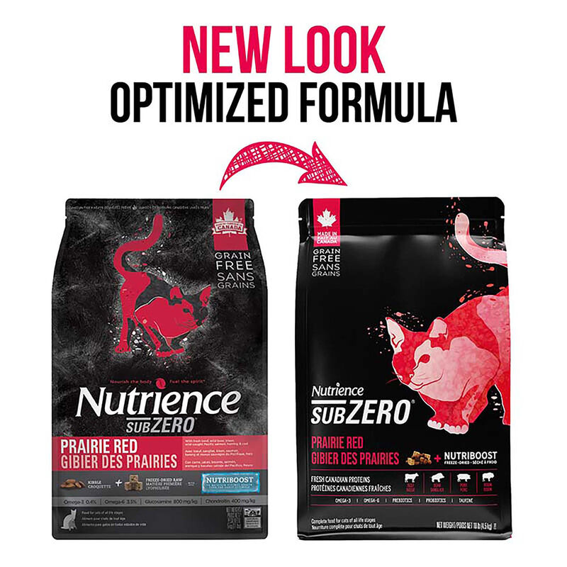 Nutrience, Adult Feline - SubZero Grain Free - Prairie Red - Dry Cat Food image number null