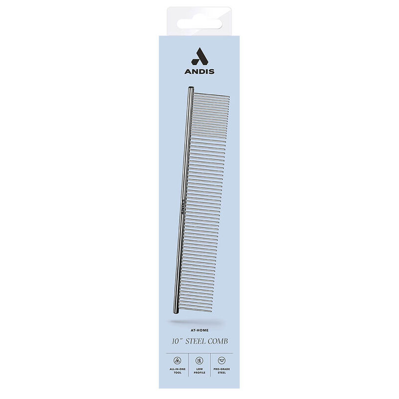 Andis, Steel Comb - 10" - Grooming Blade image number null