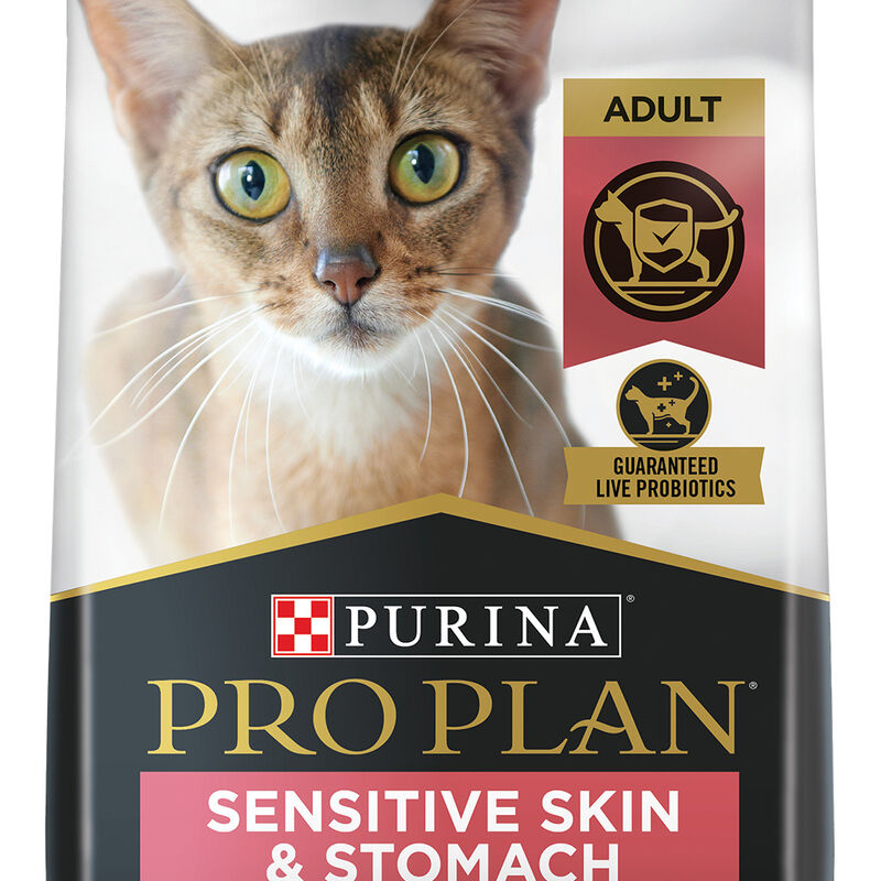 Pro Plan, Feline Adult - Sensitive Skin & Stomach - Turkey & Oatmeal - 2.49 kg - Dry Cat Food image number null