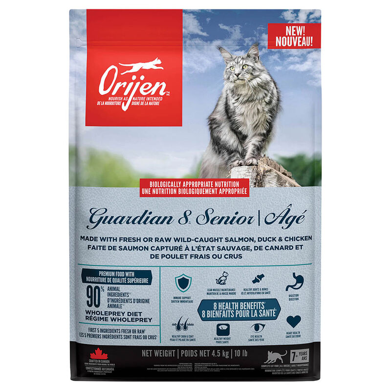 Orijen, Guardian 8 Senior Cat - Salmon, Duck & Chicken - Cat Food image number null