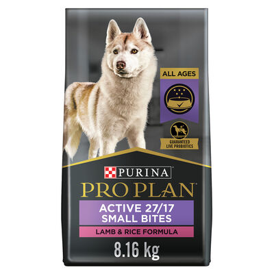 Purina Pro Plan Sport Small Bites 27/17, All Ages, Lamb & Rice Dry Dog Food