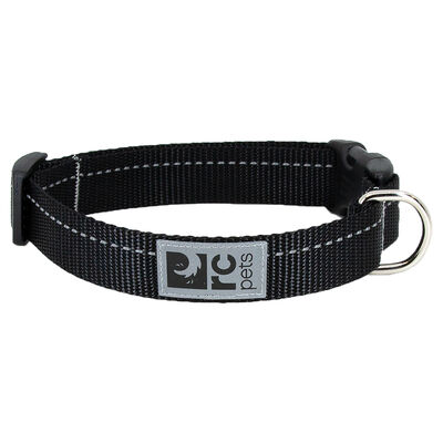 RC Pets, Primary Clip Collar - Black - Dog Collar
