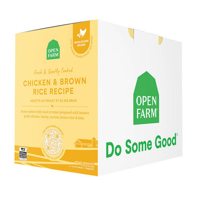 Open Farm, Adult - Gently Cooked - Chicken & Brown Rice - Gently Cooked Dog Food
