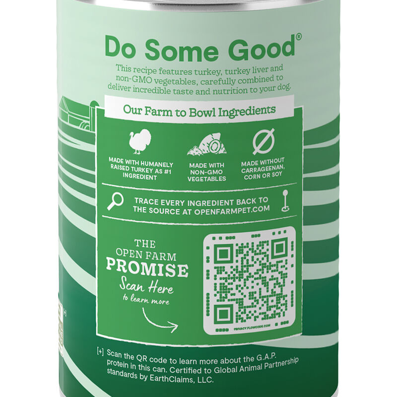 Open Farm, Homestead Turkey Recipe Wet Dog Food - 354 g image number null