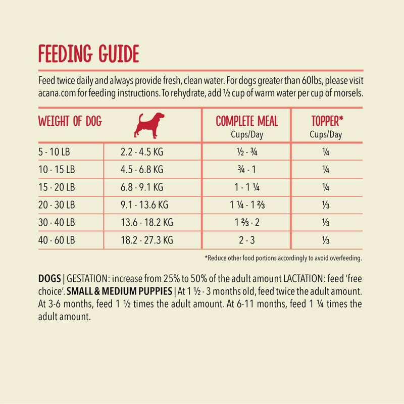 Acana, Adult - FD Morsels - Ranch Raised Beef - 227 g - Freeze Dried Dog Food image number null