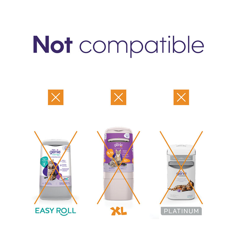 Litter Genie, Jumbo Refill, 28ft (Up to 4 Months) image number null