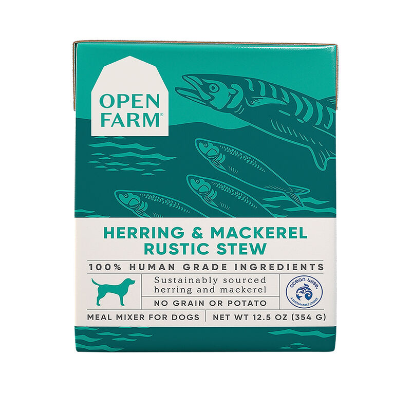 Open Farm, Herring & Mackerel Rustic Stew Dog Wet Food - 354 g - Wet Dog Food image number null