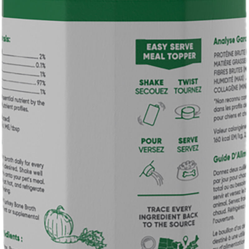 Open Farm, Tetra, Adult - Homestead Turkey Bone Broth - 1000ml - Wet Dog Food image number null