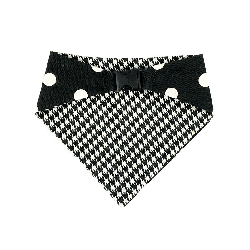 Uptown Pups, Bandana Reversible - Black & White image number null