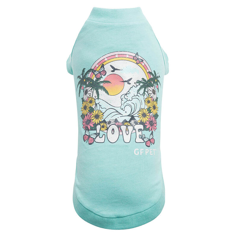GF Pet, Graphic Tee Heather Aqua image number null