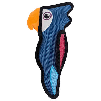 Bozzy, Tough Dog Parrot Toy