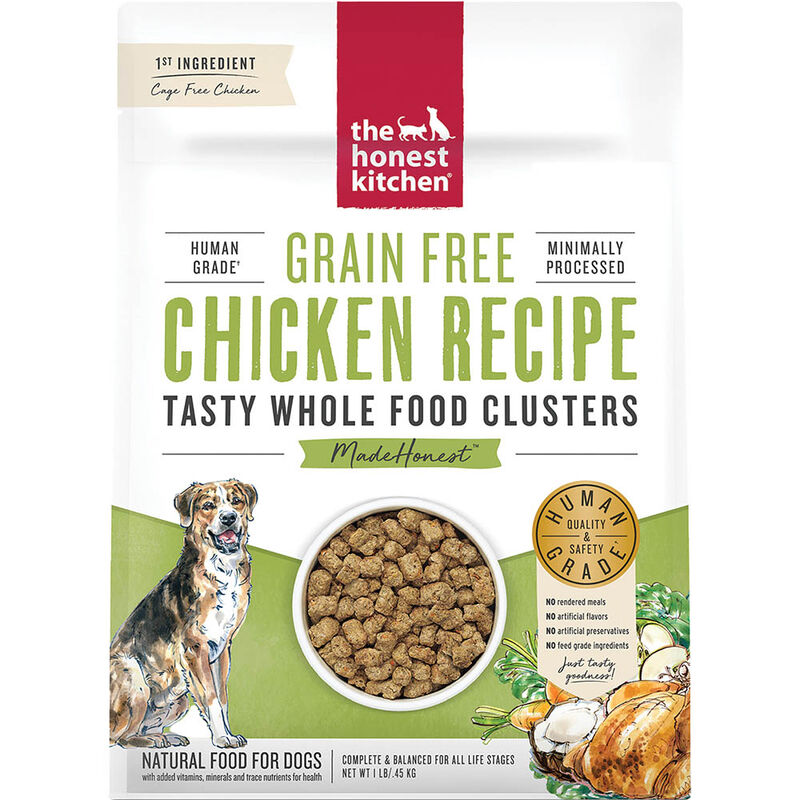 The Honest Kitchen, Grain Free Whole Food Clusters - Chicken - Dry Dog Food image number null