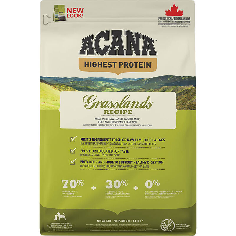 Acana, Adult Grasslands - Dry Dog Food image number null