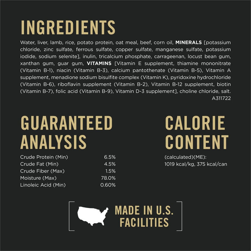 Pro Plan, Sensitive Skin & Stomach - Lamb & Oat in Gravy - Wet Dog Food image number null