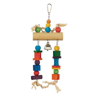 Featherland Paradise, Medium Bamboo Log