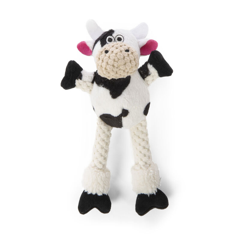 goDog Checkers Skinny Cow - Dog Toy image number null