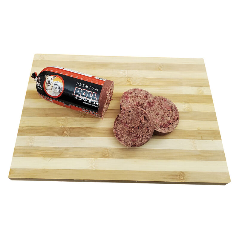 Rollover, Dog Food, Semi-Soft Premium Roll, Beef image number null