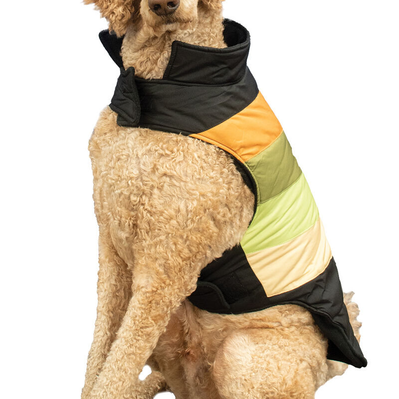 Canada Paws, Chevron Coat - Black - Dog Coat image number null