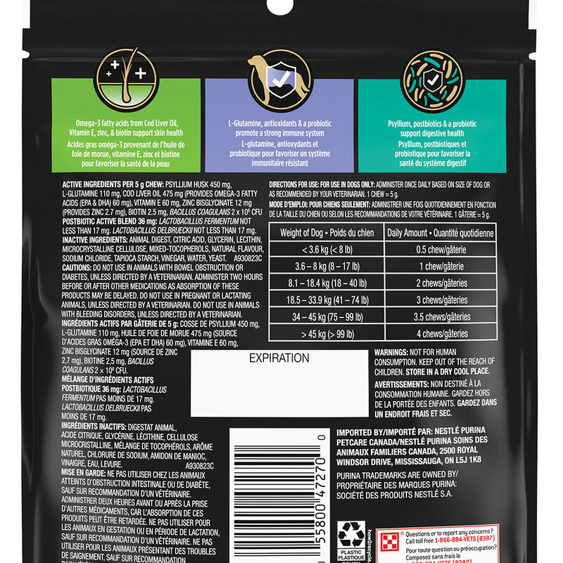 Pro Plan, Multi Care Chews image number null