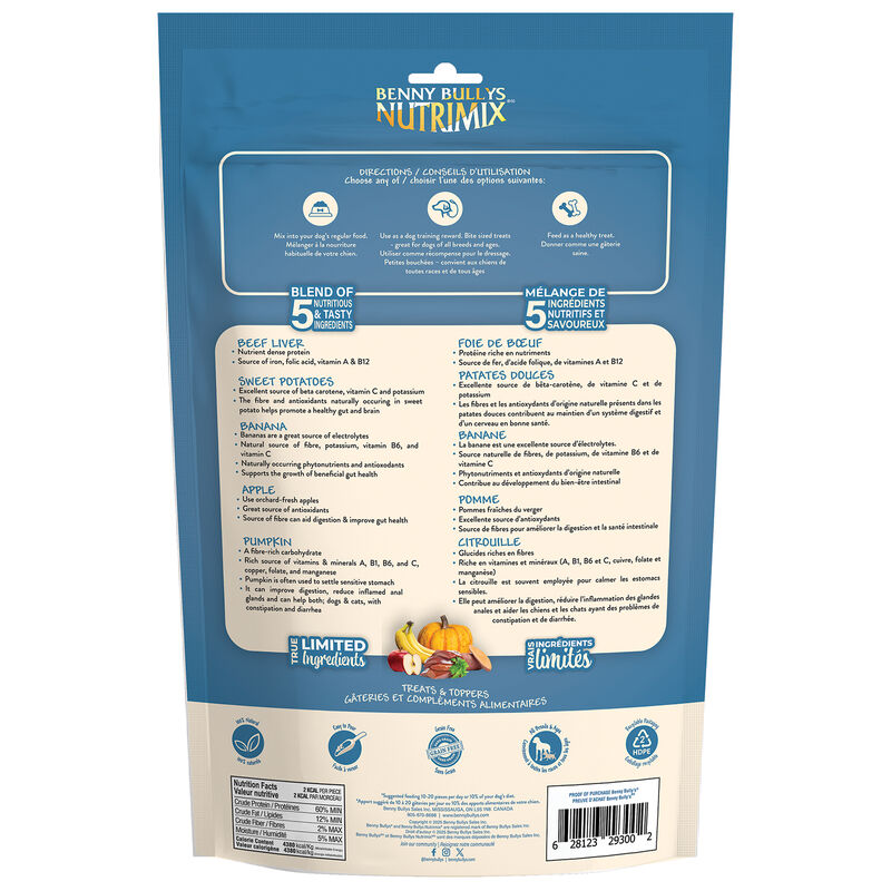 Benny Bully's, Nutrimix Food Topper - 436g image number null