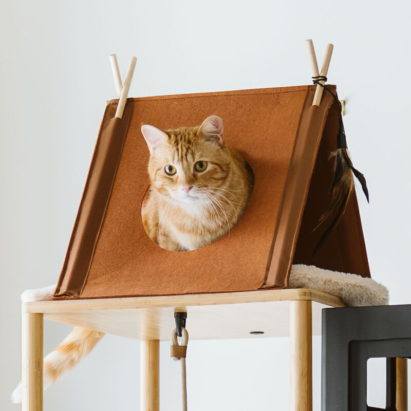BeOneBreed Cozy Cat Tent image number null