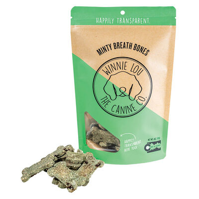 Winnie Lou, Minty Breath Bones - 113 g