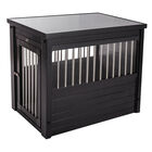 New Age Pet, InnPlace Dog Crate - Espresso image number null