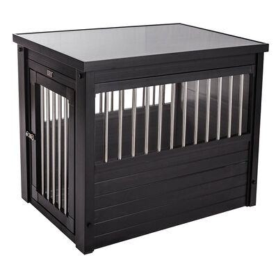 New Age Pet, InnPlace Dog Crate - Espresso