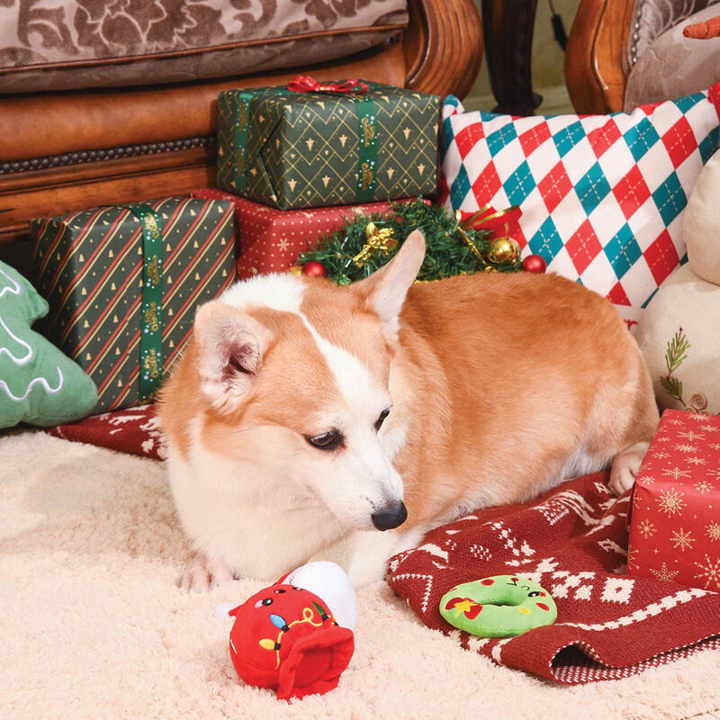 Hugsmart, Holiday Trio Plush Toy image number null