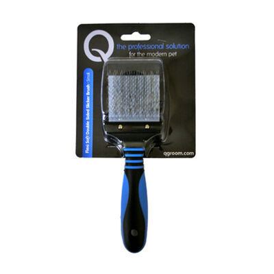 Q, Flexi Soft Double Sided Slicker Brush - Small