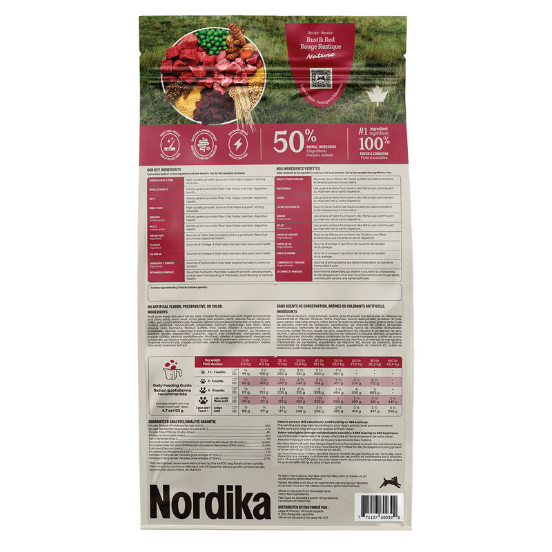 Nordika, Red Meat Natural - Dry Dog Food image number null
