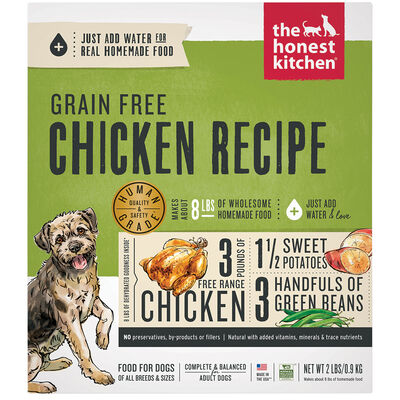 The Honest Kitchen, Grain Free Chicken Recipe - Freeze Dried Dog Food
