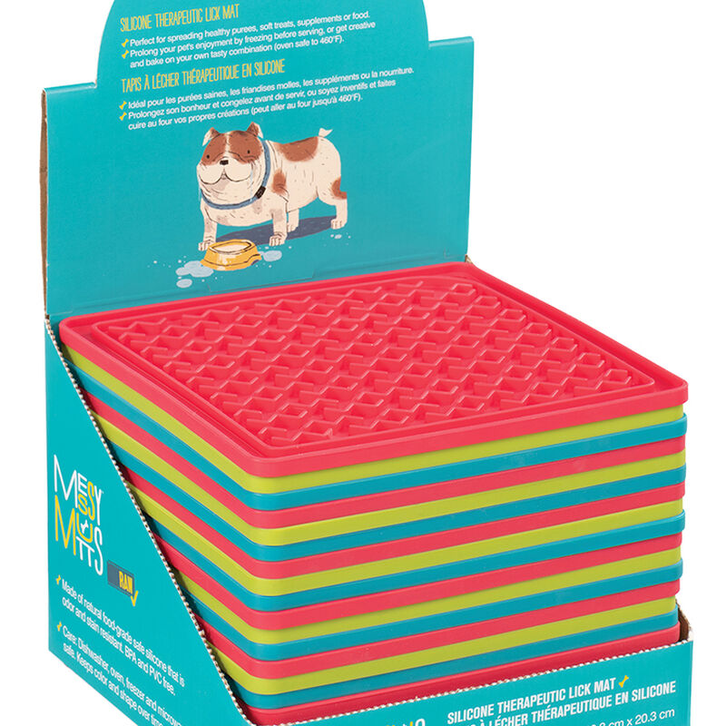Messy Mutts, Silicone Therapeutic Licking Mat image number null
