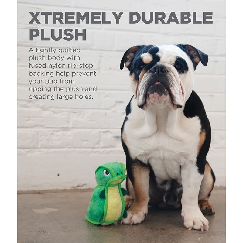 Outward Hound, Xtreme Seamz Dino - Green - Medium image number null